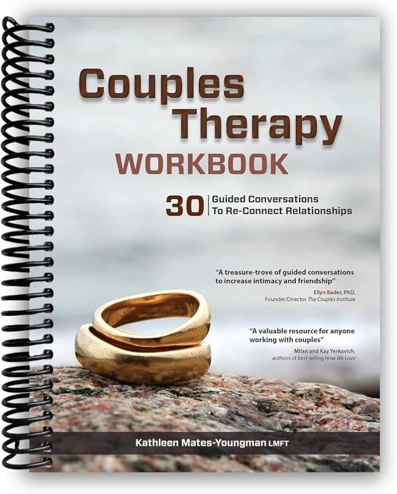 Couples Therapy Workbook: 30 Guided Conversations to Re-Connect Relationships